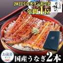 【ふるさと納税】(お歳暮)国産うなぎ蒲焼き大サイズ2本セット(A1115-1)