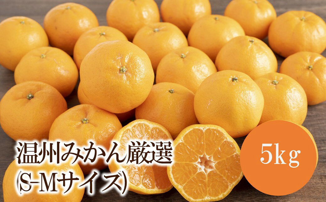温州みかん厳選(S-Mサイズ) 5kg