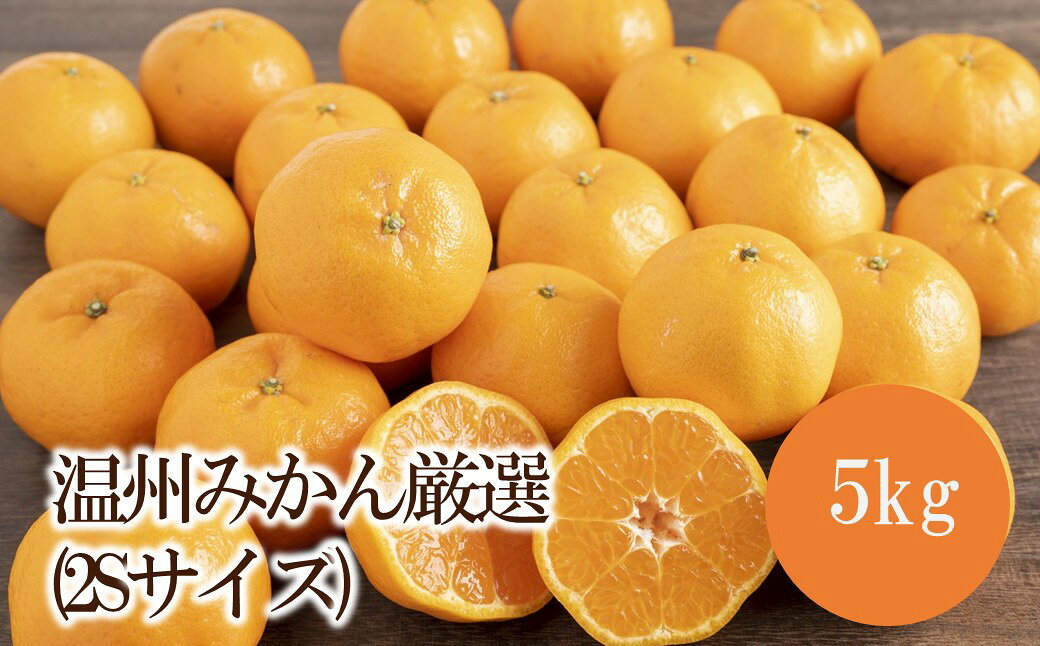 温州みかん厳選(2Sサイズ) 5kg