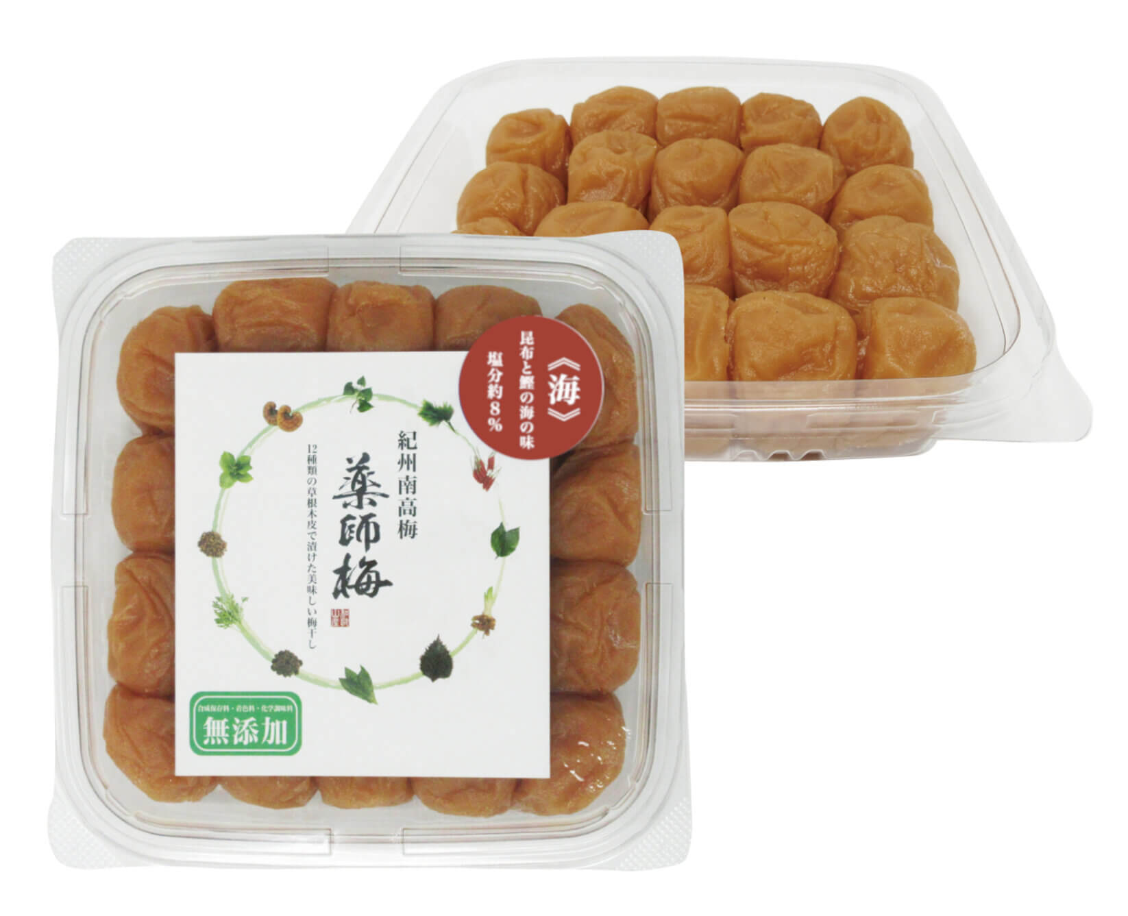 【ふるさと納税】薬師梅『海』昆布と鰹の海の味 800g