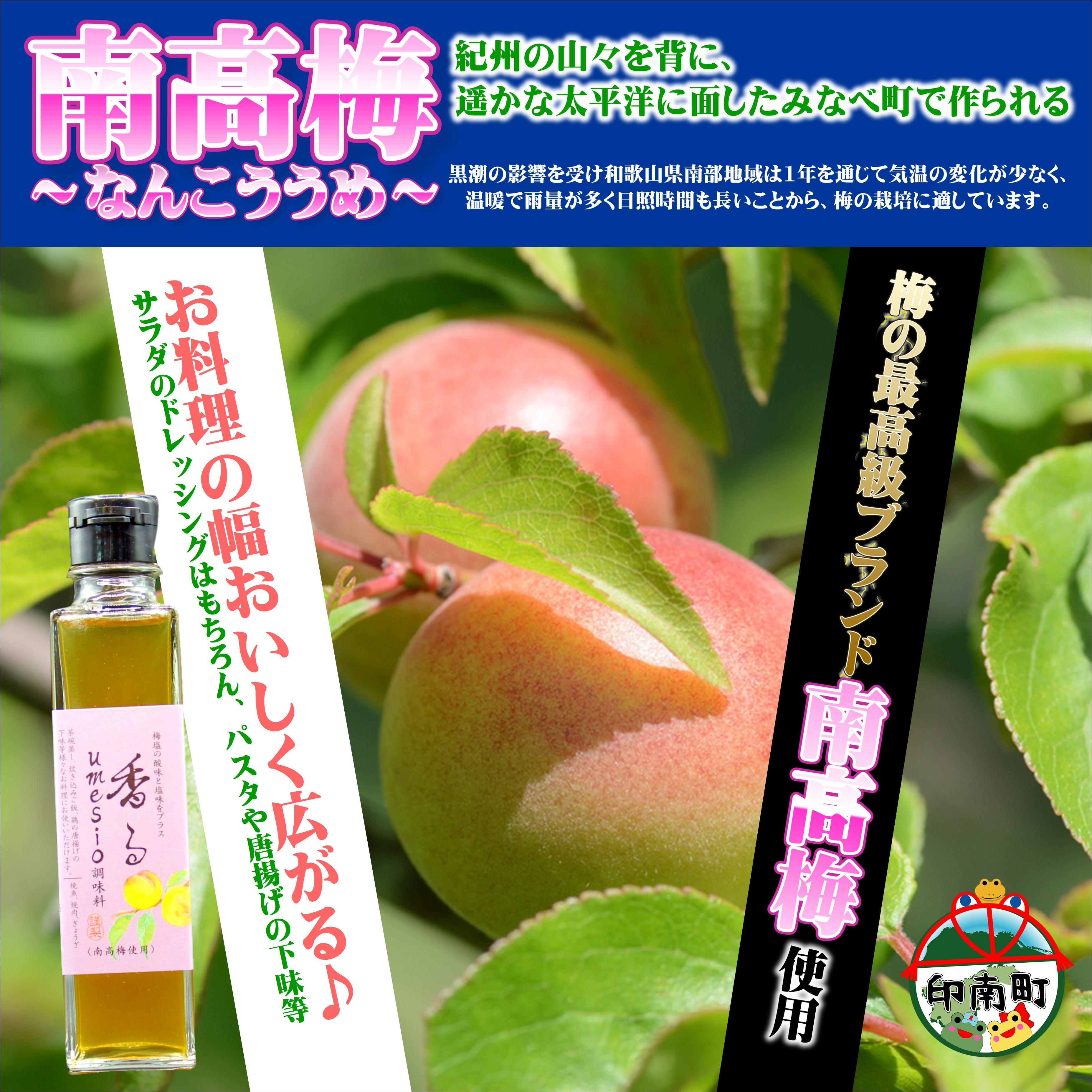 【ふるさと納税】香るumesio調味料　150ml×8本