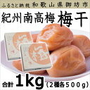 【ふるさと納税】 やまだ 紀州南高梅セットB