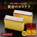 7位! 口コミ数「0件」評価「0」黄金のカステラ　1本サイズ×2本セット（ハーフサイズ4本） / 田辺市 スイーツ カステラ 洋菓子 黄金 おやつ 2本