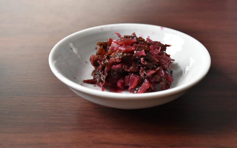 【ふるさと納税】ごはんがおいしい！熊野の味わい高菜刻み 【さわやか梅味】 100g×...