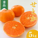 【ふるさと納税】 <先行予約>せとか【秀品】5kg ※2026年3月上旬〜3月下旬頃に順次発送予定【期間限定・数量限定】 / 柑橘 季節限定 お取り寄せ 産地直...