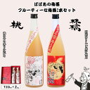 【ふるさと納税】 ばばあの梅酒 フルーティな梅酒2本セット(桃梅酒 12度・林檎梅酒 12度) 各720ml / 和歌山 田辺市 紀州南高梅 南高梅 梅 梅酒 ...