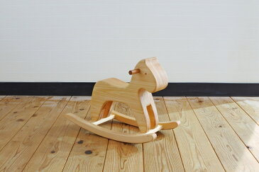 【ふるさと納税】木の椅子工房G.WORKSの『紀州ヒノキの木馬』