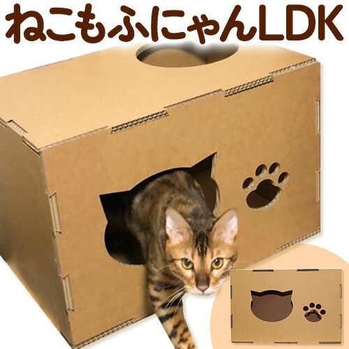 15位! 口コミ数「0件」評価「0」ねこもふにゃんLDK 濱田紙販売株式会社 猫 ネコ《90日以内に出荷予定(土日祝除く)》 和歌山県 紀の川市 ペット用品 段ボール ダンボー･･･ 