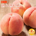 【ふるさと納税】ブランド桃 観音山熟れ熟れ桃（白鳳）2kg 