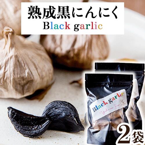 【ふるさと納税】熟成黒にんにく2袋(1袋150g×2) ロイヤルリノベーション株式会社 《90日以内に出荷予定(土日祝除く)》 和歌山県 紀の川市