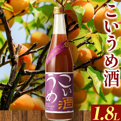 こいうめ酒 1.8L 酒のねごろっく 《90日以内に出荷予定(土日祝除く)》和歌山県 岩出市 酒 梅酒 梅 こいうめ酒 1.8L 送料無料