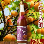 【ふるさと納税】こいうめ酒 720ml 酒のねごろっく 《90日以内に出荷予定(土日祝除く)》和歌山県 岩出市 酒 梅酒 梅 こいうめ酒 720ml 送料無料