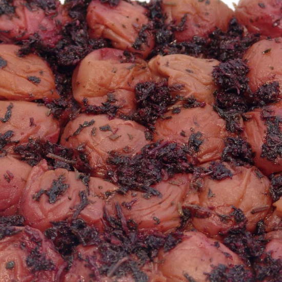 【ふるさと納税】 しそかつお梅干しつぶれ梅（はちみつ入り）【ご家庭用】約1kg《紀州南高梅》【入金確認後準備ができ次第順次発送】