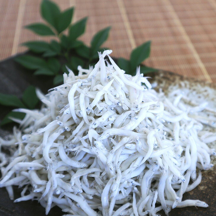 【ふるさと納税】 釜あげしらす　木箱約900g