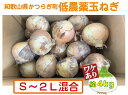 【ふるさと納税】 【2026年発送分・先行予約】【訳あり】農家さん直送 低農薬玉ねぎ 約4kg S~2L混合【2026年4月中旬~7月中旬発送予定】 | 野菜 やさい 食品 人気 おすすめ 送料無料