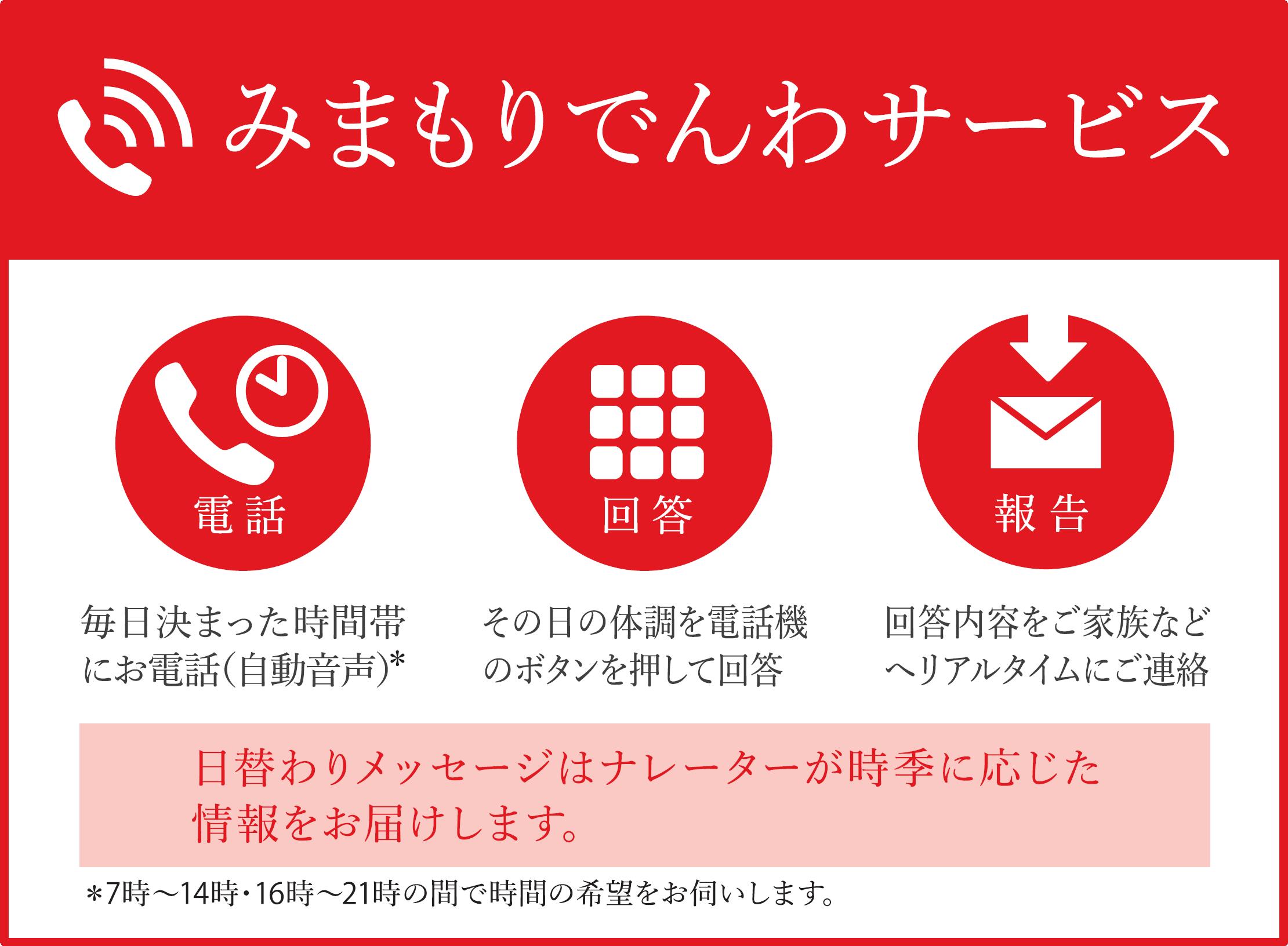 みまもりでんわサービス[固定電話] (3か月)