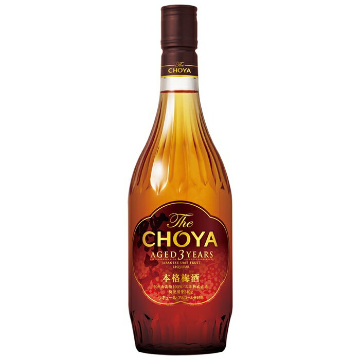 【ふるさと納税】【南高梅100％】The CHOYA エイジドスリーイヤーズ(AGED 3 YEARS) 720ml×6本 | 和歌山県 和歌山 九度山町 楽天ふるさと 納税 返礼品 支援品 お酒 酒 おさけ 梅酒 アルコール飲料 チョーヤ梅酒 チョーヤ まとめ買い おいしい 美味しい 家飲み 宅飲み