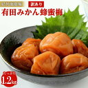 【ふるさと納税】訳あり有田みかん蜂蜜梅干(紀州南高梅)1.2kg(600g×2) | 梅干し うめぼし はちみつ 和歌山 産地直送 お試し ギフト プレゼント ...