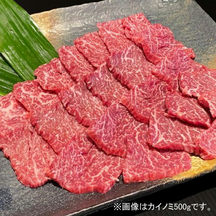 【ふるさと納税】熊野牛 希少部位 カイノミ・ササミ 焼肉用 