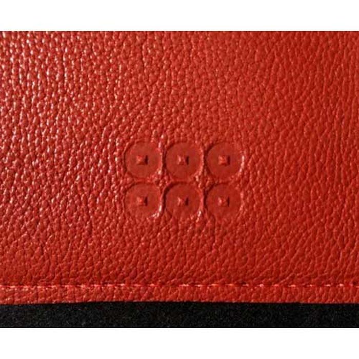 【ふるさと納税】紀州戦国屋オリジナル・紀州産本革真田赤備六文銭パスケース | 和歌山県 和歌山 九度山町 九度山 和歌山県九度山町 ふるさと 納税 楽天ふるさと 支援 支援品 返礼品 お礼の品 六文銭 パスケース レザー 革 本革 おしゃれ 赤 パス ケース