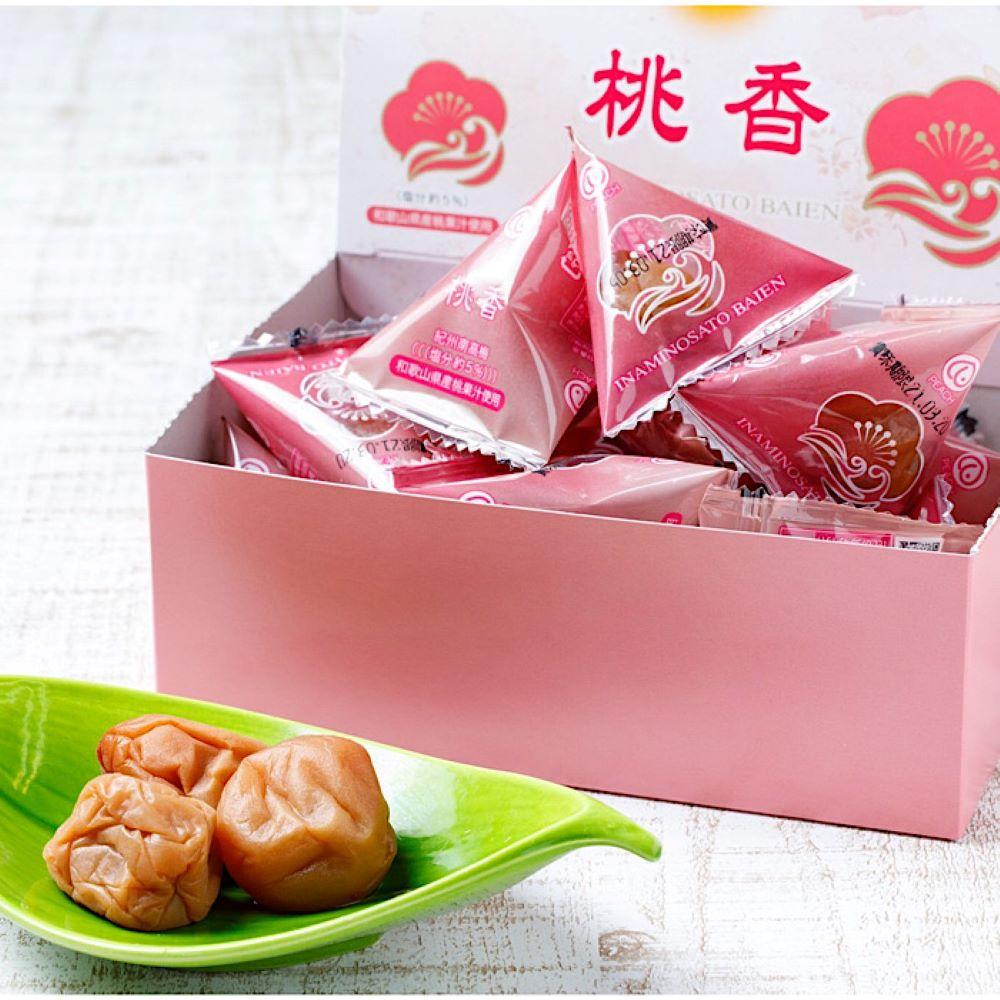 【ふるさと納税】紀州南高梅 桃風味梅干(桃香)テトラピロー 12個入り 【US50】 | 梅干 食品 加工食品 人気 おすすめ 送料無料