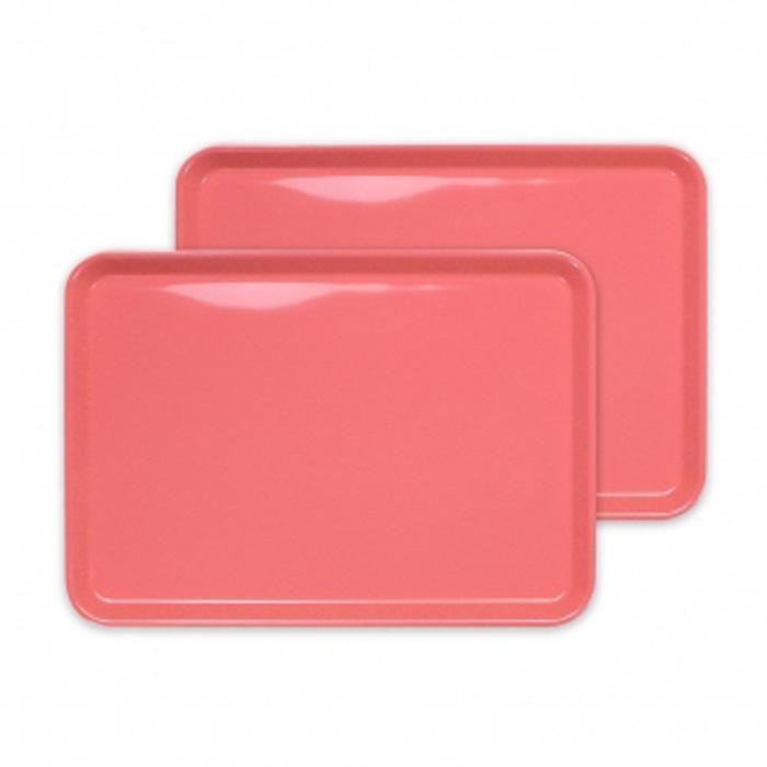 【ふるさと納税】カラフルピノトレー M33cm ピンク 2枚組 タツクラフト 【Tk45】 | 橋本達之助工芸 TATSU-CRAFT おしゃれ 送料無料 日用品 キッチン