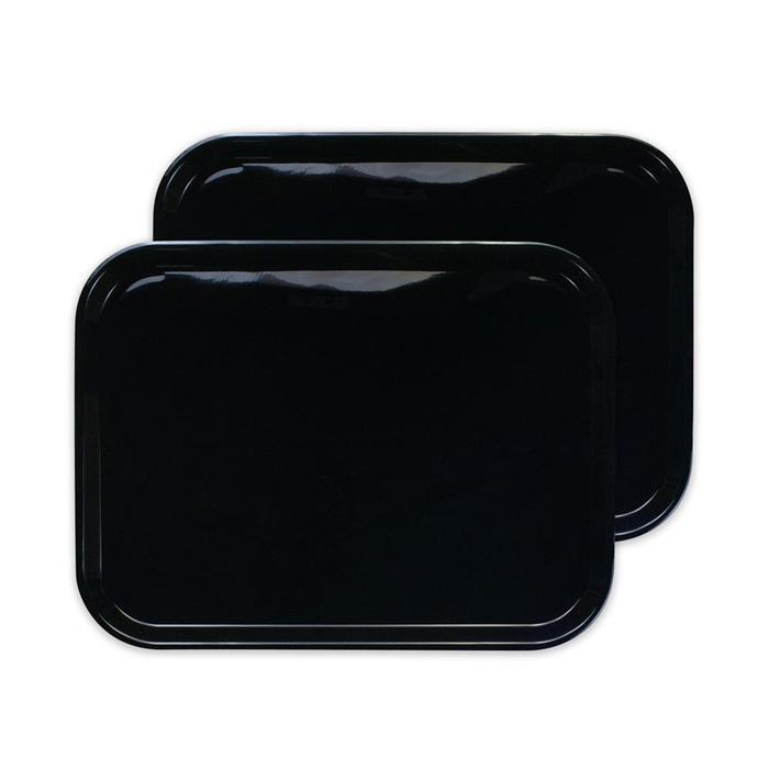 【ふるさと納税】カラフルピノトレー L 39cm ブラック 2枚組 タツクラフト 【Tk57】 | 橋本達之助工芸 TATSU-CRAFT おしゃれ 送料無料 日用品 キッチン