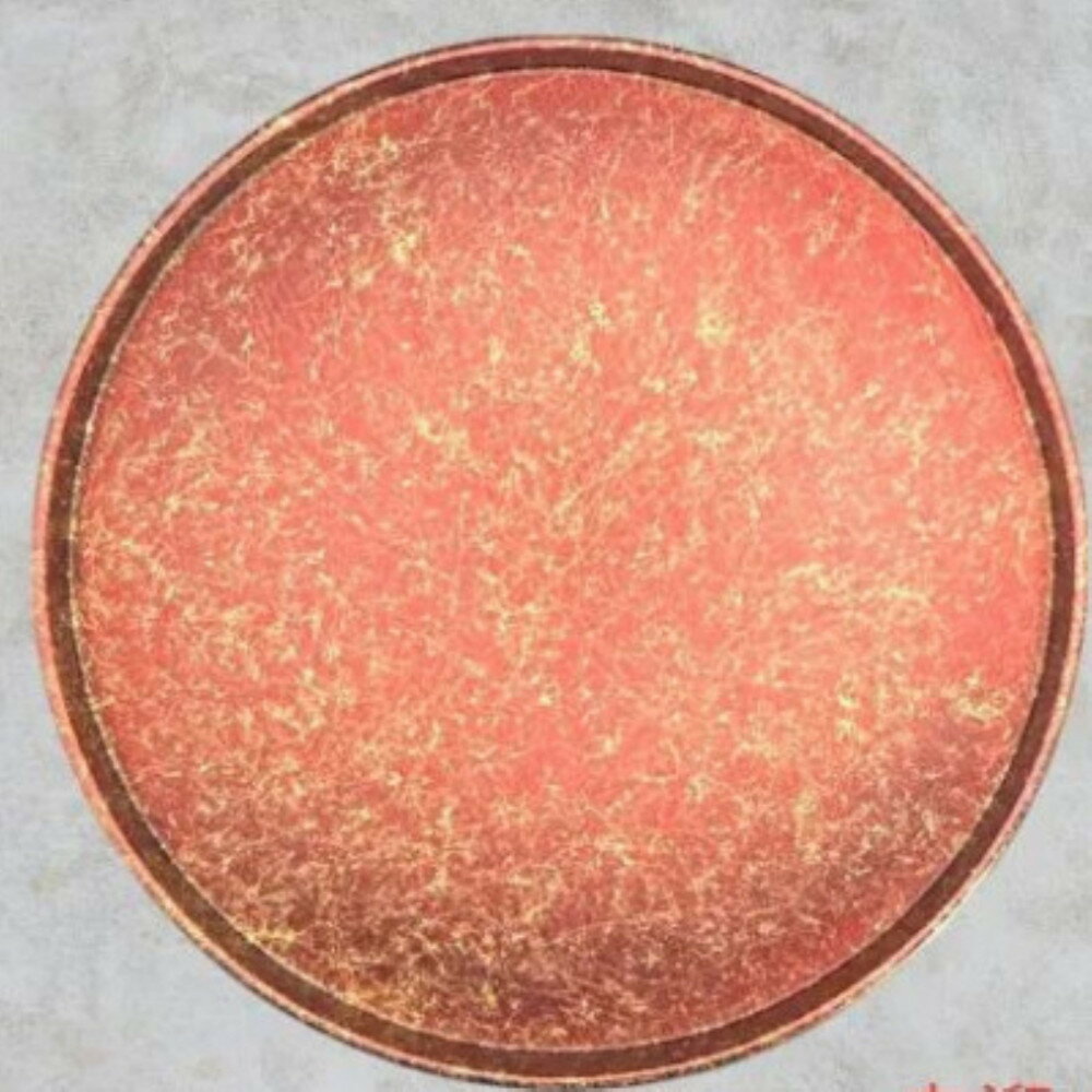 [選べる4色]木製 丸トレイ 乱糸(マット仕上げ) | 工芸品クラフト 民芸 人気 おすすめ 送料無料 ギフト