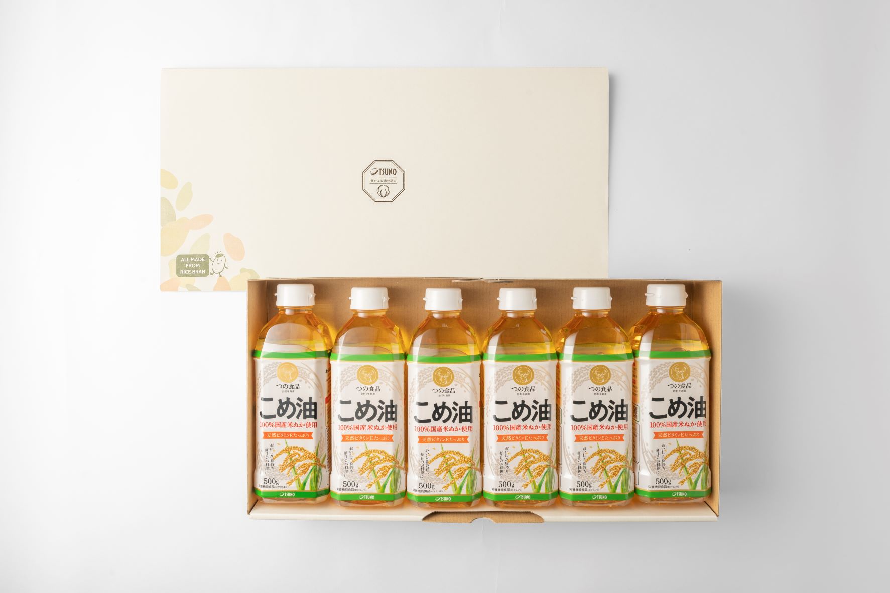 【ふるさと納税】【国産】大人気！ こめ油 セット 500g×6本【コメ油 米油 こめあぶら 国産】のサムネイル