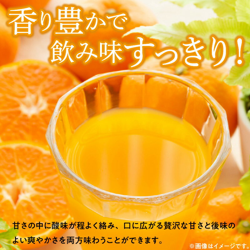【ふるさと納税】みかんジュース 1L「ゆら絞りみかん 無添加」【和歌山 ミカンジュース ストレート 果汁100%】