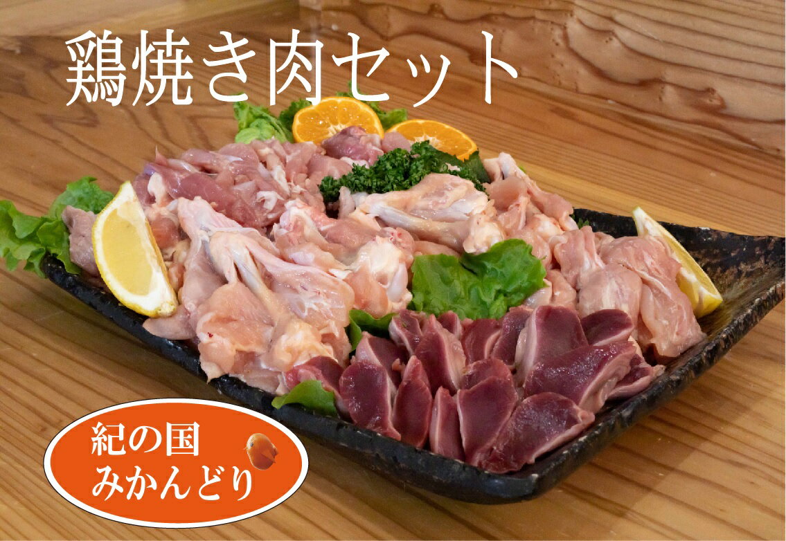 【ふるさと納税】紀の国みかんどり 鶏 焼肉 セット【焼肉セット 焼鳥 焼き鳥 焼き肉】