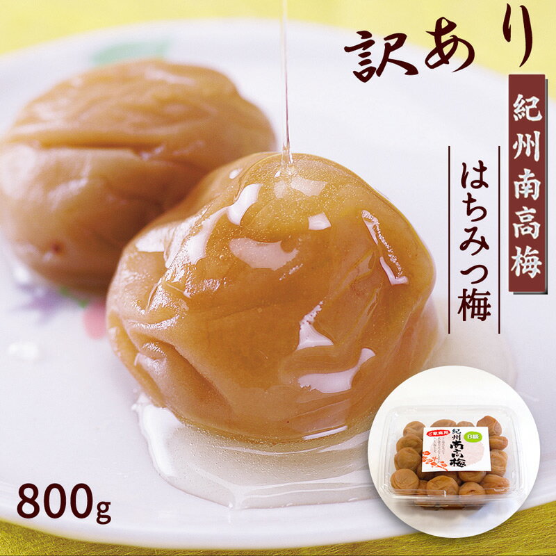 紀州南高梅 梅干し はちみつ梅 訳あり 800g【梅干 うめぼし 南高梅 はちみつ梅 蜂蜜 和歌山 家庭用 B級】| ふるさと納税バイブル 紀州南高梅 梅干し はちみつ梅 訳あり 800g【梅干 うめぼし 南高梅 はちみつ梅 蜂蜜 和歌山 家庭用 B級】| ふるさと納税バイブル