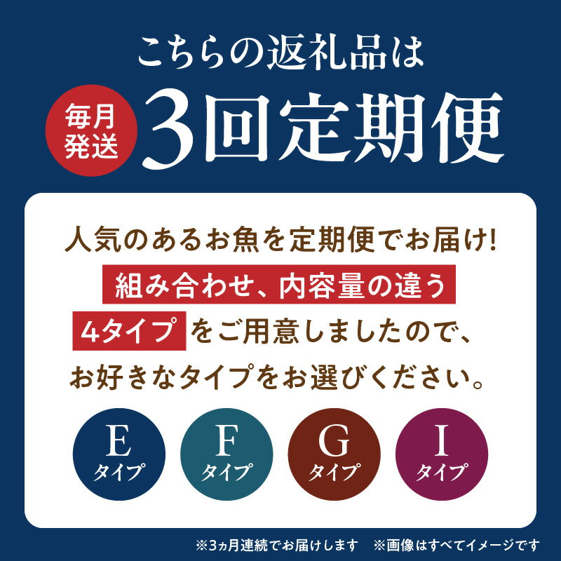 【ふるさと納税】【定期便 全3回】魚鶴商店が選ぶ人気お魚(銀鮭切身・サバフィレ・紅鮭切身・魚切身)