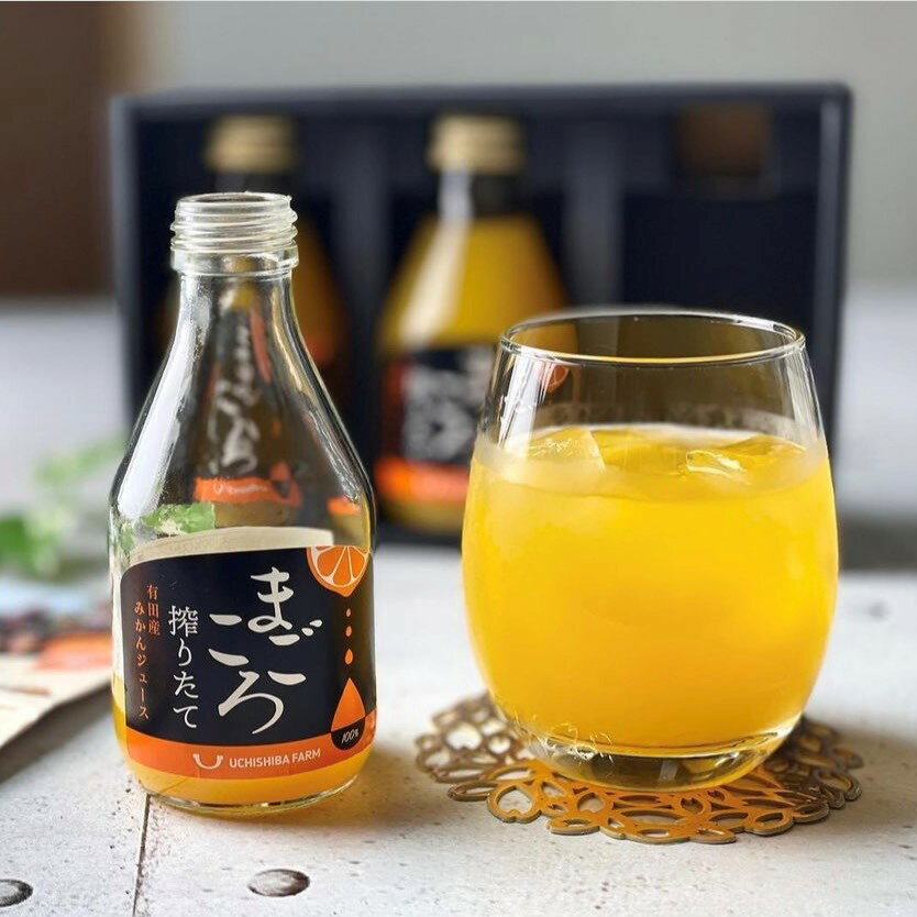 3位! 口コミ数「2件」評価「5」「まごころ」有田みかん 100％ ジュース 180ml 15本 セット【和歌山 ミカンジュース ストレート 果汁100%】