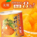 【ふるさと納税】田村みかん 缶詰 8缶セット【フルーツ缶 フルーツ缶詰 みかん 有田みかん 和歌山産】