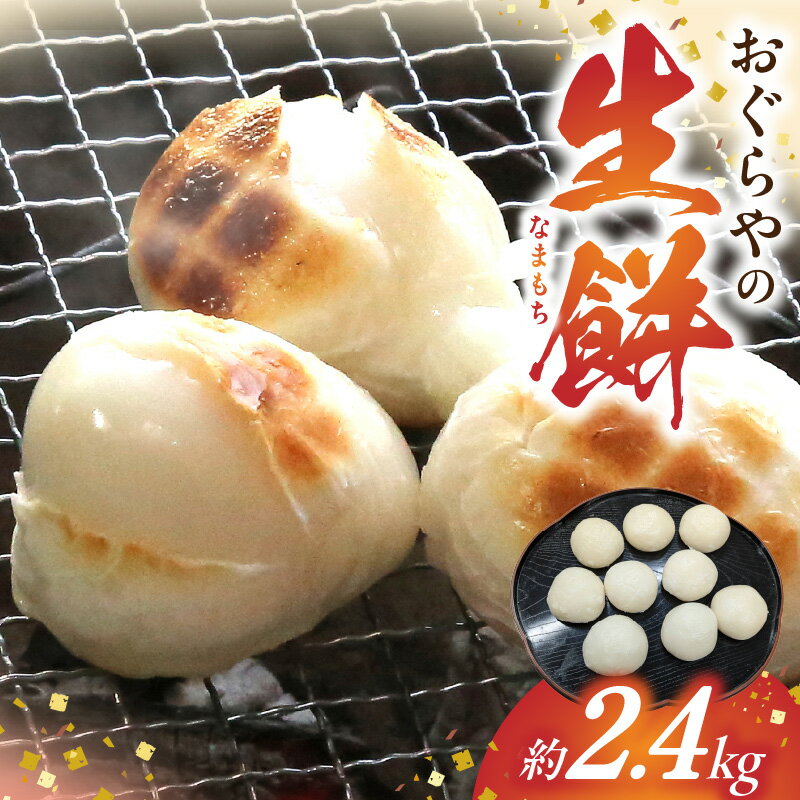 おぐらやの 生餅 2.4kg[モチ 餅 もち お餅 おもち 小餅 こもち 正月餅 お正月餅 無添加 つきたて 生餅 ヒヨク餅 お歳暮 餅まき 焼き餅 きな粉餅 お雑煮 年末 年始]