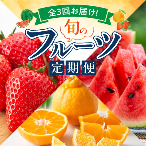 【ふるさと納税】【限定】【定期便 全3回】 魚鶴商店 旬のフルーツ定期便 【ふるさと納税】【限定】【定期便 全3回】 魚鶴商店 旬のフルーツ定期便