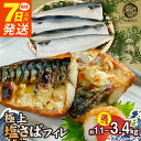 【ふるさと納税】 《7日以内発送》 《選べる配送月》 リピーター続出! 高評価★4.75 塩さば フィレ 選べる 8枚 ~ 24枚入 真空パック ..