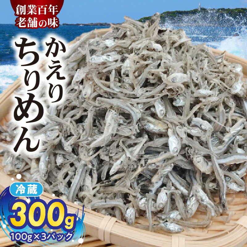 【ふるさと納税】【限定】 数量限定 ちりめん かえりちりめん 300g 小分け 100g 3パック おやつ おつま..