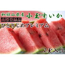 【ふるさと納税】和歌山県産小玉すいか「ひとりじめプレミアム」...
