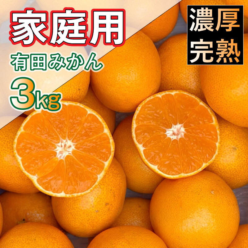 果物類 みかん 北真農園 有田みかん 約3kg
