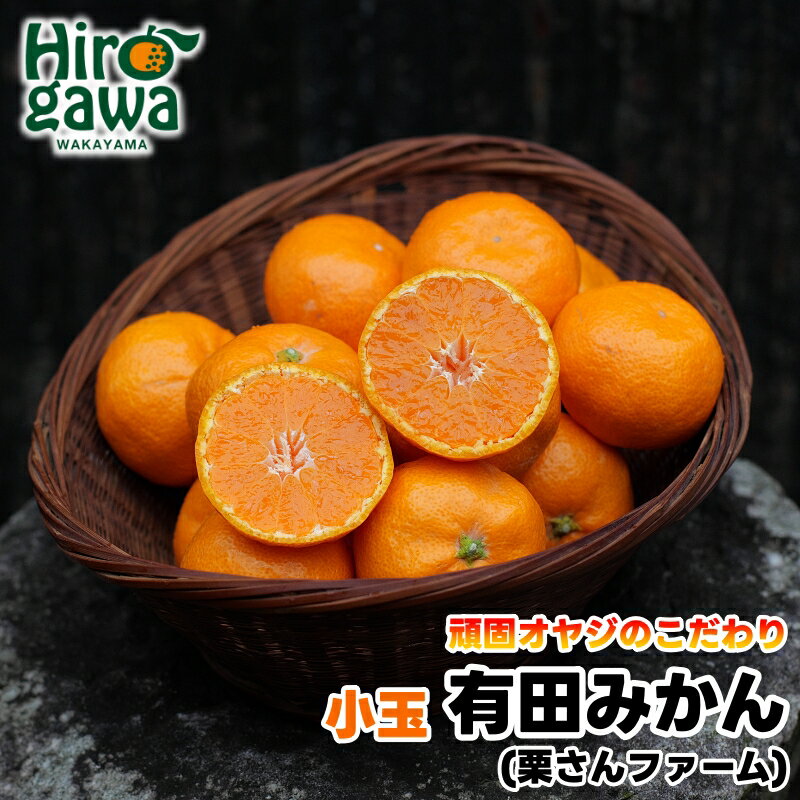 【ふるさと納税】 頑固オヤジの 有田 みかん 小玉 5kg / 温州みかん 有田みかん 甘い 小粒 ちっちゃい...