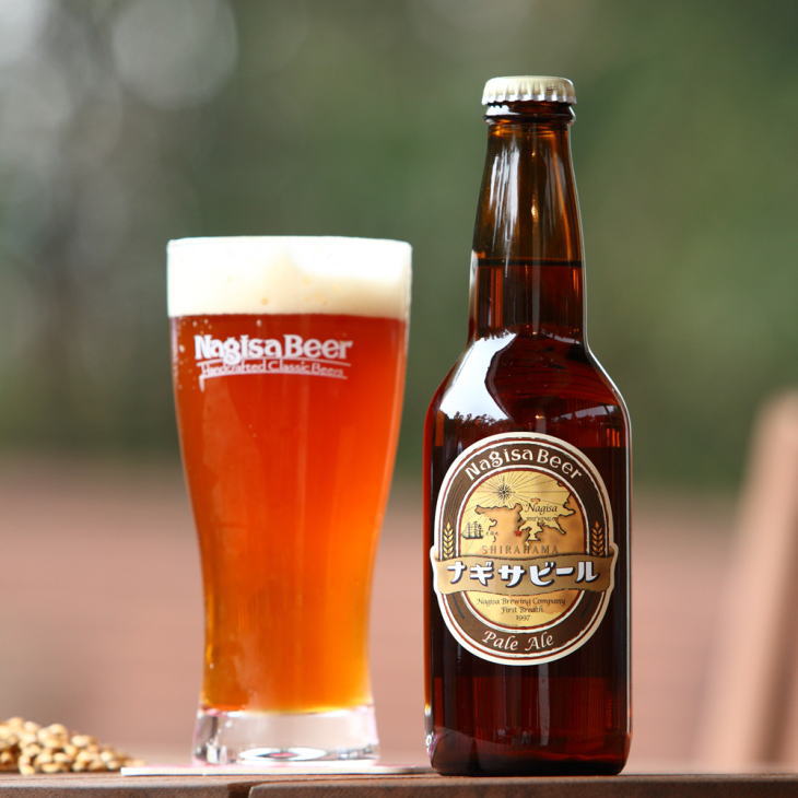 【ふるさと納税】白浜富田の水使用の地ビール「ナギサビール」3種6本セット