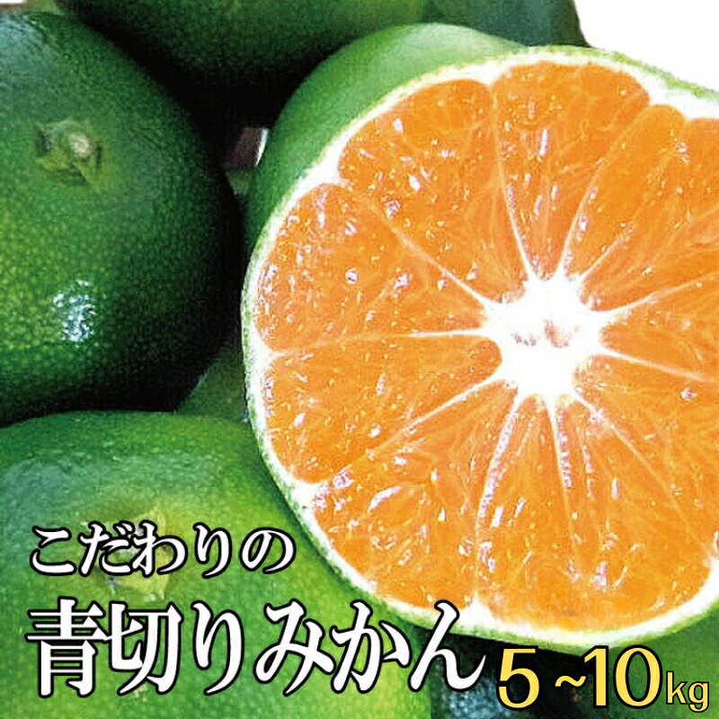 [予約分][農家直送]こだわりの青切りみかん 有機質肥料100% サイズ混合 ※2024年9月下旬より順次発送予定 ※北海道・沖縄・離島地域は発送不可 / みかん 蜜柑 柑橘 果物 くだもの 果実 フルーツ 国産 和歌山 //mandarin