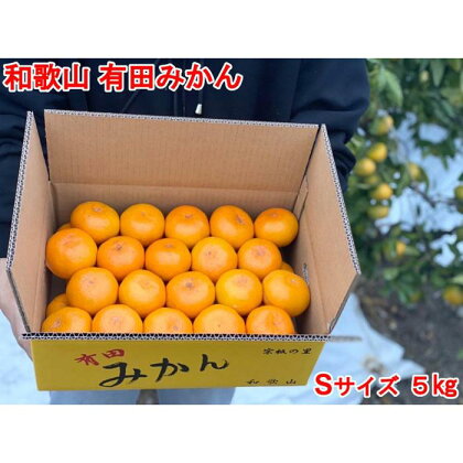 【秀品・サイズS】まる隆果樹園　和歌山有田産！早生みかん≪5kg≫【予約販売】【数量限定】