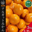 【ふるさと納税】完熟 アルギット みかん 3kg S 〜 M サイズ | 年内発送 可 先行予約 みかん 有田みかん 甘い おいしい ジューシー 皮 薄い 完熟...