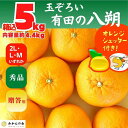 13位! 口コミ数「0件」評価「0」八朔 (はっさく) 秀品 玉ぞろい 箱込 5kg(内容量約 4.4kg) 2L L Mサイズのいずれか 和歌山県産 産地直送【おまけ付き】【･･･ 