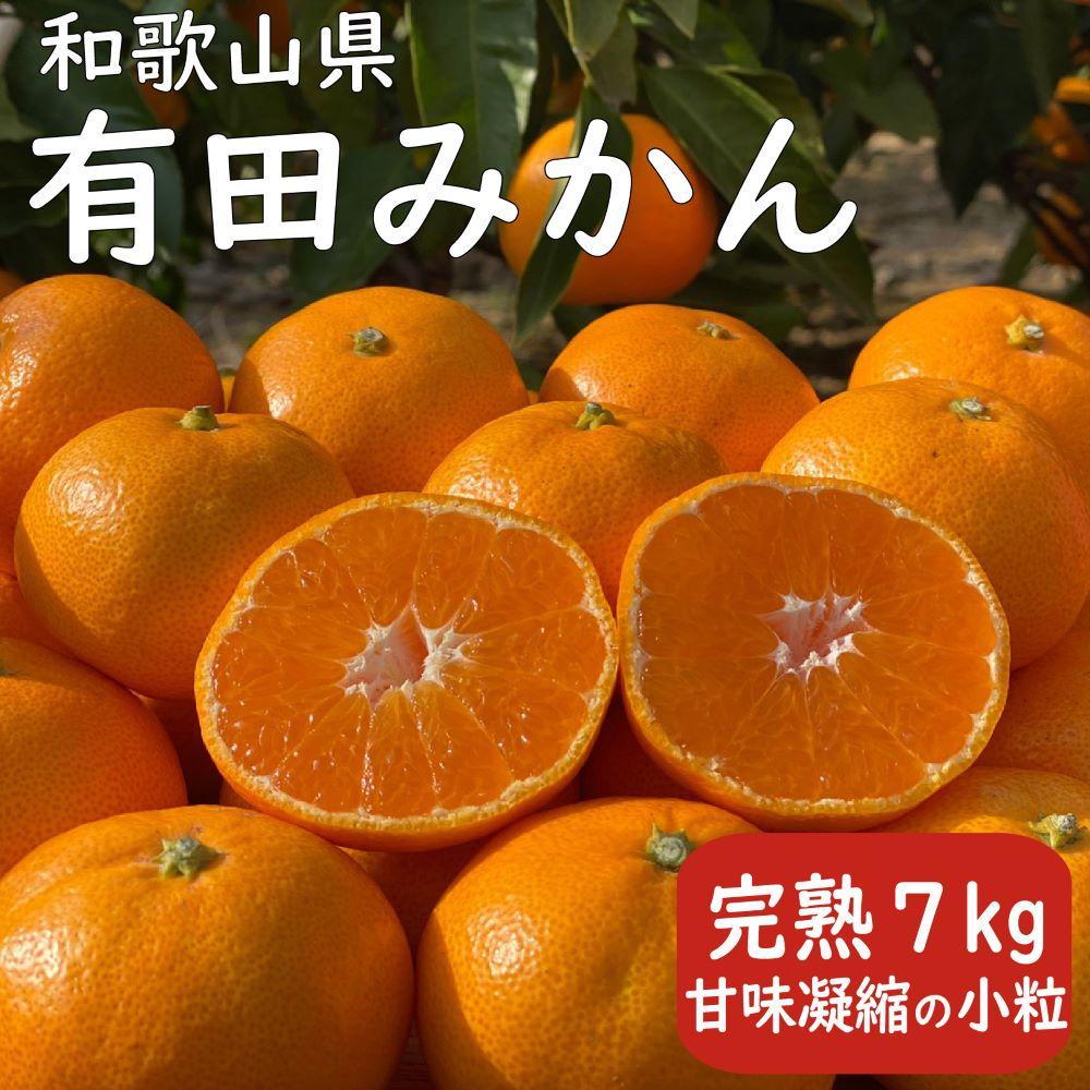 9位! 口コミ数「11件」評価「5」先行予約 和歌山県 有田みかん ひとくち 7kg 甘味凝縮 極小粒 産直43年 5代目 武内園 完熟蜜柑 | 有田みかん みかん ミカン m･･･ 