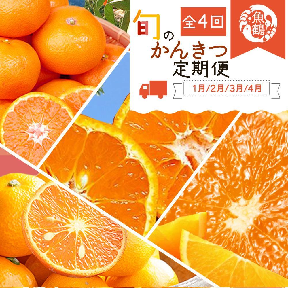 【ふるさと納税】【1・2・3・4月 全4回 定期便】紀州和歌山産旬のご家庭用柑橘セット(みかん・不知火・せとか・清見) | フルーツ 果物 くだもの 食品 人気 おすすめ 送料無料