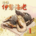 【ふるさと納税】地元産 冷凍伊勢海老カット(サイズ不揃い）約1kg◇